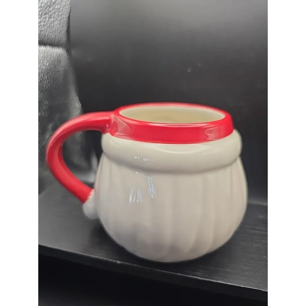 Target Wondershop Winter Christmas Santa Face Holiday Mug Coffee Cup‎